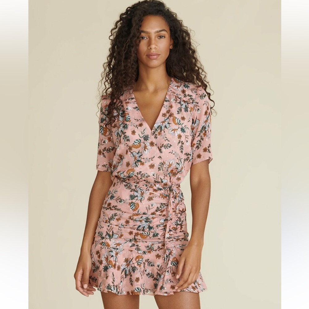 Veronica Beard Silk Mini Dress - size 2